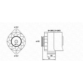 Lichtmaschine 943356659010 von MAGNETI MARELLI günstig für 145,65 € online kaufen