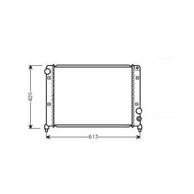 Acquista Radiatore motore da VITALE AL545709 a buon mercato per soli 369,28 €