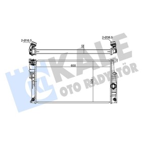 Kühler, Motorkühlung 346070 von KALE OTO RADYATOR günstig für 143,30 € online kaufen