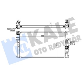 Kühler, Motorkühlung 346075 von KALE OTO RADYATOR günstig für 143,24 € online kaufen