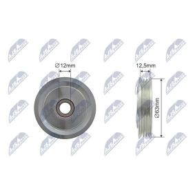 Compre Polia de desvio / de guia, correia trapezoidal estriada da NTY RNK-TY-034 a um preço baixo por 29,68 €