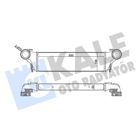 Ladeluftkühler 344845 von KALE OTO RADYATOR günstig für 163,86 € online kaufen