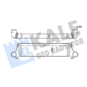 Ladeluftkühler 350955 von KALE OTO RADYATOR günstig für 140,90 € online kaufen