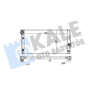 Kühler, Motorkühlung 354250 von KALE OTO RADYATOR günstig für 219,47 € online kaufen