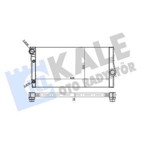 Kühler, Motorkühlung 355685 von KALE OTO RADYATOR günstig für 228,09 € online kaufen