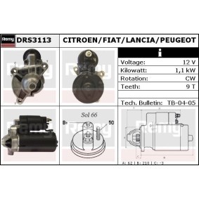 Anlasser DRS3113 von DELCO REMY günstig für 72,42 € online kaufen