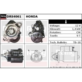 Köp Startmotor av DELCO REMY DRS4061 till det låga priset 1776,50 kr