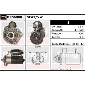 Compre Motor de arranque da DELCO REMY DRS6800 a um preço baixo por 99,30 €