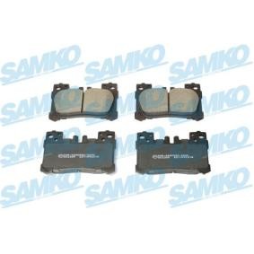 Compre Pastilhas de travão da SAMKO 5SP2318 a um preço baixo por 23,71 €