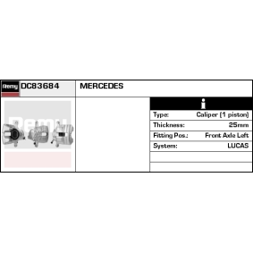 Achetez des Crémaillère de direction DELCO REMY DSR012L à prix pour 53,61 €