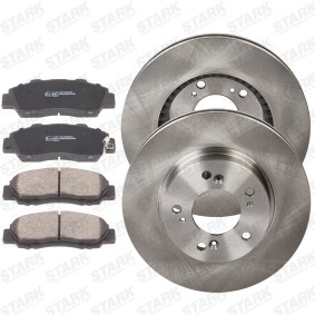 Comprar Kit de discos de freno y pastillas de STARK SKBK-10991923 a bajo precio de 90,59 €