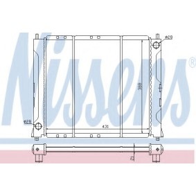 Kühler, Motorkühlung 64019 von NISSENS günstig für 37,38 € online kaufen
