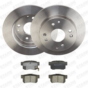 Comprar Kit de discos de freno y pastillas de STARK SKBK-10992267 a bajo precio de 26,85 €
