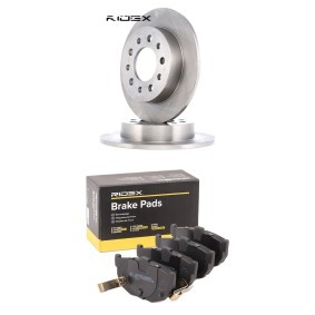 Acquista Kit dischi e pastiglie da RIDEX 3405B2376 a buon mercato per soli 74,22 €
