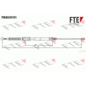 Handbremsseil 9250005 von FTE günstig für 29,29 € online kaufen