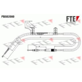 Handbremsseil 9250080 von FTE günstig für 46,94 € online kaufen