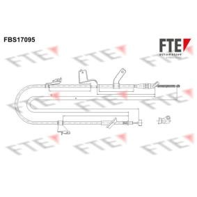 Handbremsseil 9250477 von FTE günstig für 39,74 € online kaufen
