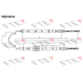 Handbremsseil von FTE