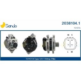 Zündspule SIC86016.0 von SANDO günstig für 49,44 € online kaufen