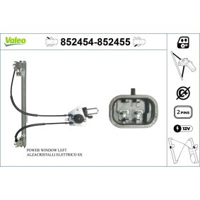 Compre Elevador de vidro da VALEO 852454 a um preço baixo por 129,56 €