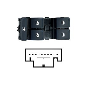 Acquista Interruttore, Alzacristallo da MAX SVW123 a buon mercato per soli 71,61 €