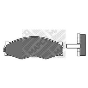 Acquista Pastiglie dei freni da MAPCO online per BLUEBIRD Station Wagon (WU11) a prezzi moderati