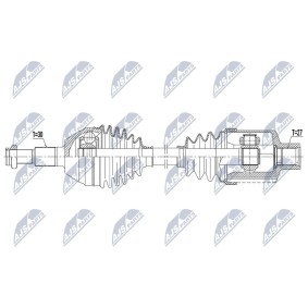Antriebswelle NPW-PL-146 von NTY günstig für 162,47 € online kaufen