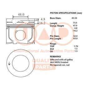Kolben 100-14091 von IAP QUALITY PARTS günstig für 669,85 € online kaufen