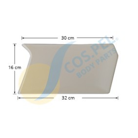 Compre Guarnição, grelha do radiador da COS.PEL 103.48125 a um preço baixo por 19,87 €