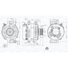 Kjøp Dynamo av MAGNETI MARELLI 063735749010 til den lave prisen 3383,89 NOK