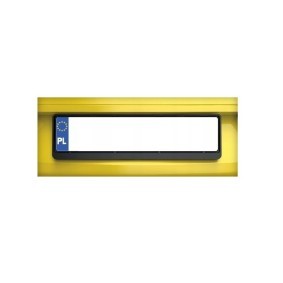 Kennzeichenhalter des Herstellers ARGO - Originalware Artikelnummer: DACAR PAINT BLACK