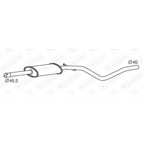 Mittelschalldämpfer RS-652 von VEGAZ günstig für 88,53 € online kaufen