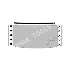Zier- / Schutzleiste, Frontscheibe 753408135 von PMA günstig für 11,05 € online kaufen