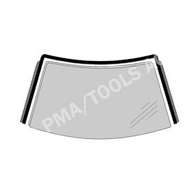 Achetez des Joint d'étanchéité, pare-brise PMA 860178131 à prix pour 33,54 €