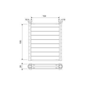 Achetez des Radiateur de chauffage VALEO 811641 à prix pour 73,15 €