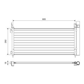 Acquista Condensatore climatizzatore da VALEO 822720 a buon mercato per soli 176,83 €