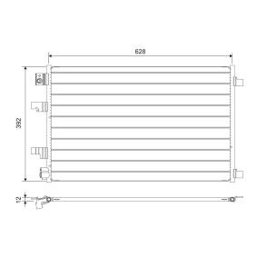 Klimakondensator 822744 von VALEO günstig für 116,94 € online kaufen
