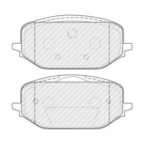 Compre Pastilhas de travão de FERODO online para 3008 III (P64) a preços moderados