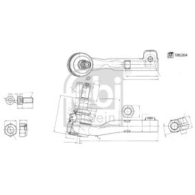 Spurstangenkopf 186264 von FEBI BILSTEIN günstig für 33,03 € online kaufen