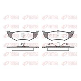 Achetez des Plaquettes de frein REMSA 0482.00 à prix pour 31,46 €