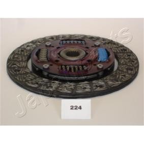 Kupplungsscheibe DF-224 von JAPANPARTS günstig für 54,83 € online kaufen