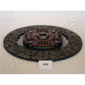 Compre Disco de embraiagem de JAPANPARTS online para Dyna Camião de plataforma / Chassis (_U_, _Y_) a preços moderados
