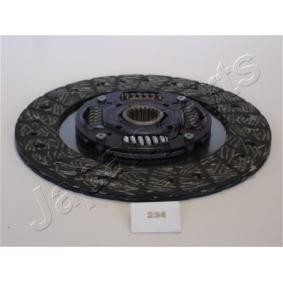 Kupplungsscheibe DF-234 von JAPANPARTS günstig für 63,76 € online kaufen