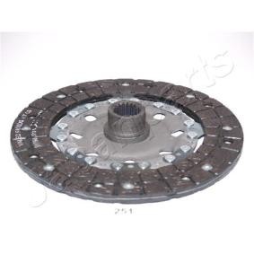 Kupplungsscheibe DF-251 von JAPANPARTS günstig für 63,76 € online kaufen