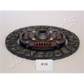 Kupplungsscheibe DF-618 von JAPANPARTS günstig für 265,78 € online kaufen