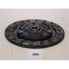 Kupplungsscheibe DF-693 von JAPANPARTS günstig für 217,56 € online kaufen