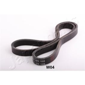 Keilrippenriemen TV-W04 von JAPANPARTS günstig für 15,04 € online kaufen