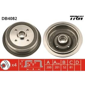 Køb Bremsetromle af TRW DB4082 til den lave pris 418,52 DKK