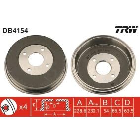 Comprar Tambor de freno de TRW DB4154 a bajo precio de 51,92 €