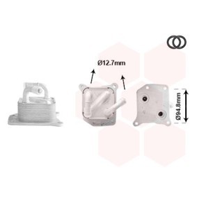 Ölkühler für RENAULT von VAN WEZEL